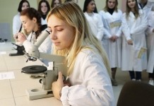 Новая лаборатория в Мстиславском колледже
