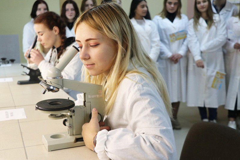 Новая лаборатория в Мстиславском колледже