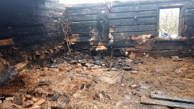 В Мстиславском районе в огне погибла женщина