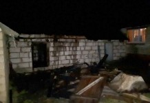 В Коробчино горела баня