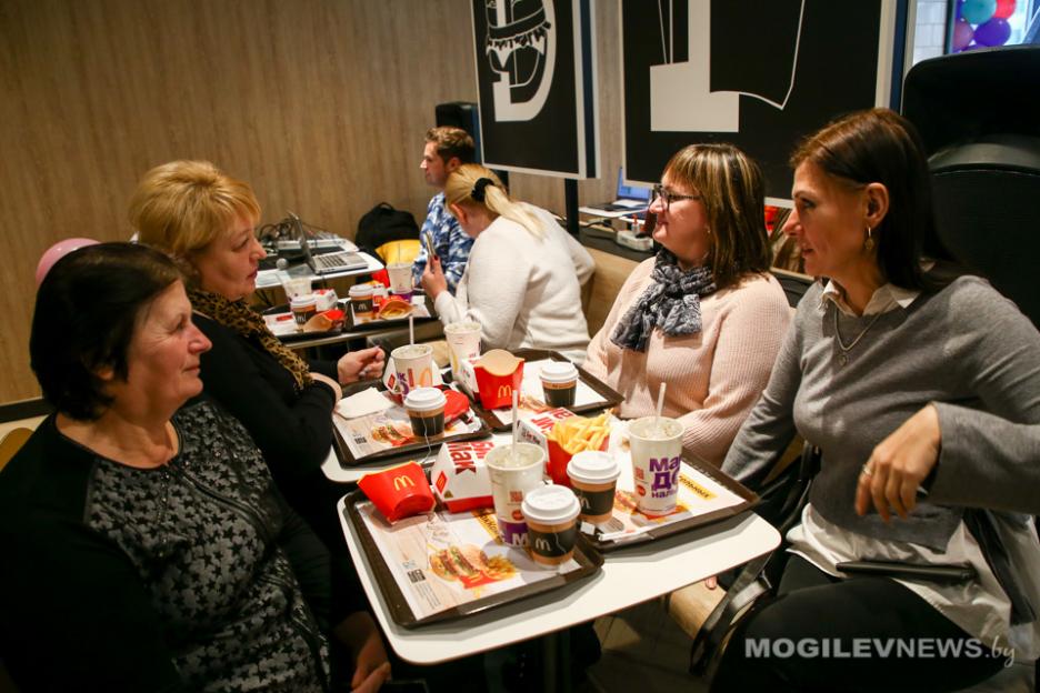 В Могилёве открыли первый "МакДональдс"