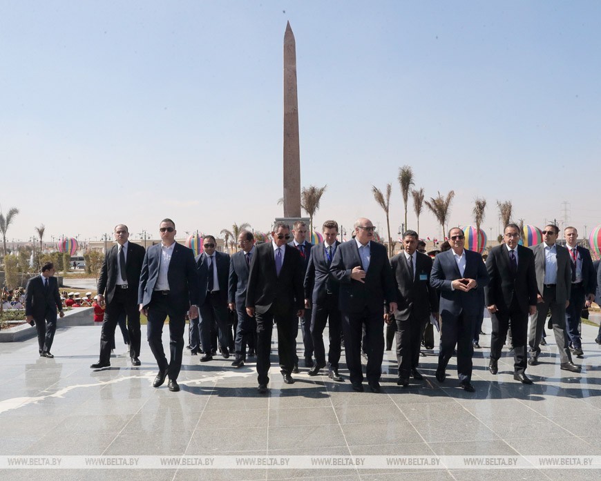 Умный город будущего - Президент Египта показал Лукашенко новую административную столицу