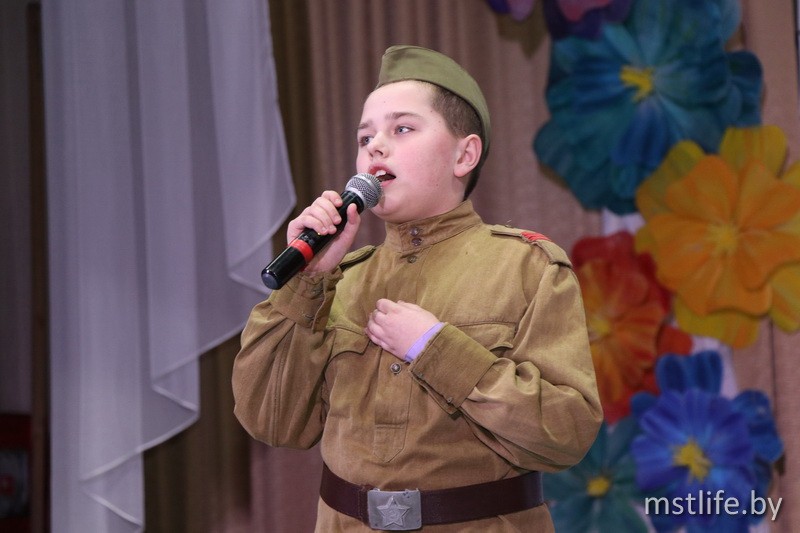 В Мстиславле прошёл конкурс патриотической песни