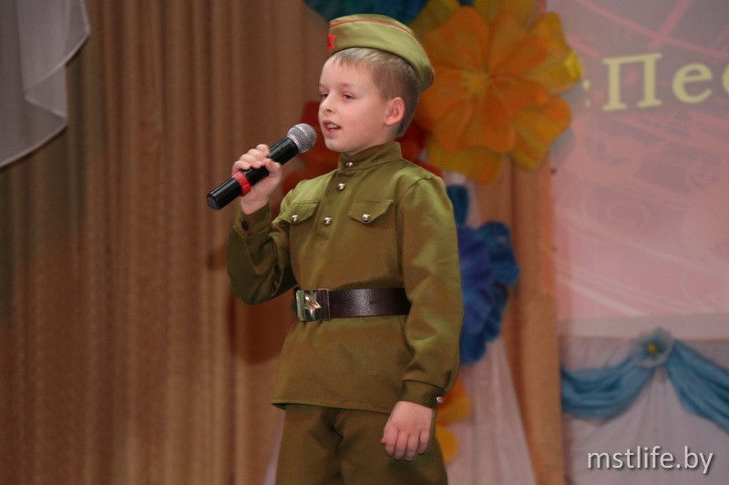 В Мстиславле прошёл конкурс патриотической песни