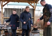 Ковать пока горячо. В Мстиславле появилась кузница под открытым небом