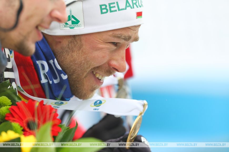 Белорусские биатлонисты заняли первое место в медальном зачете на ЧЕ в "Раубичах"