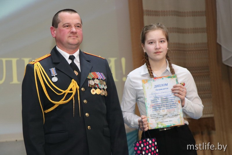 Закон, честь и порядок. Сотрудники Мстиславского РОВД отметили день рождения белорусской милиции