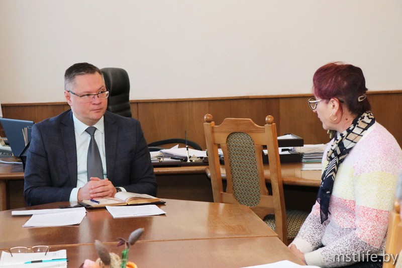 Председатель райисполкома Дмитрий Пимошенко провёл приём граждан
