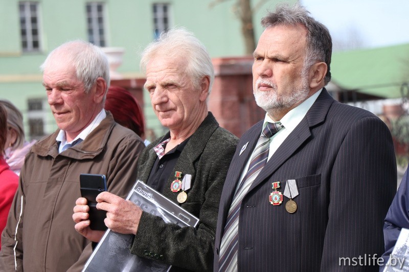 Трагедия и подвиг. В Мстиславле прошёл митинг, посвящённый 34-летию ликвидации аварии на ЧАЭС