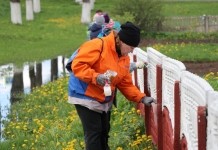 Цветы для любимого города. Как прошёл санитарный день в Мстиславле