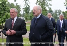 Лукашенко положительно оценил работы по развитию и благоустройству Могилёва