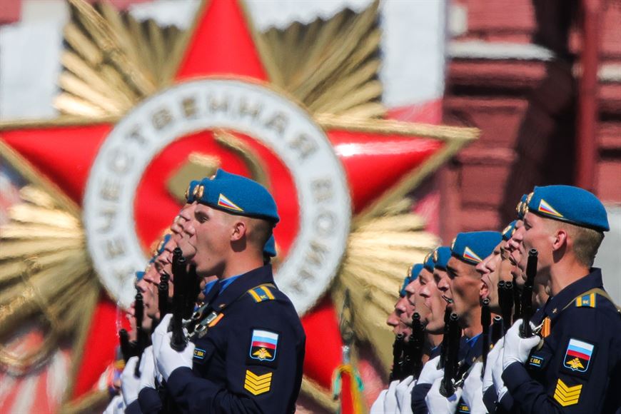 Лукашенко присутствовал на параде Победы на Красной площади в Москве