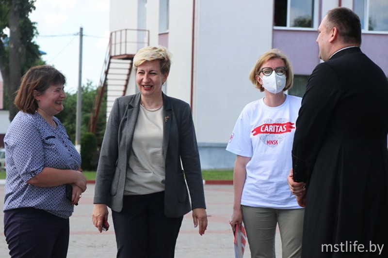 Мстиславль посетили сотрудники благотворительного общества «Каритас»
