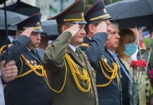 День Независимости. В Мстиславле прошёл торжественный митинг