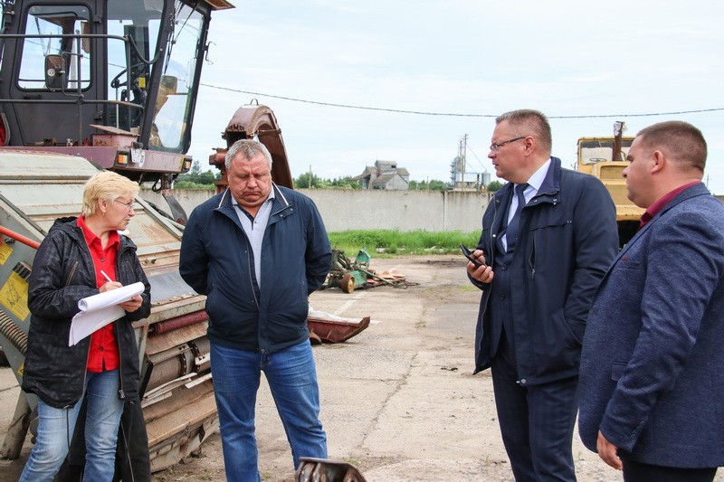 В Мстиславском районе прошёл смотр готовности к уборке зерновых