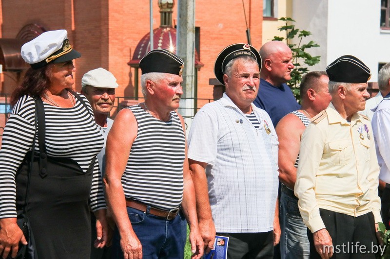Моряки Мстиславщины отметили День Военно-Морского Флота