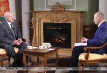 Лукашенко дал интервью известному украинскому журналисту Дмитрию Гордону