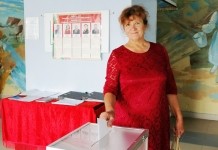 Началось голосование на избирательном участке в Копачах