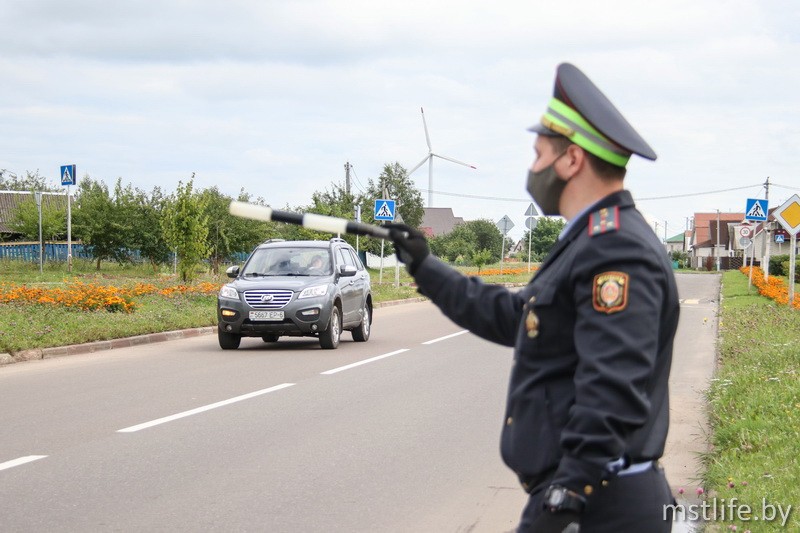 В Мстиславле прошёл Единый день безопасности дорожного движения