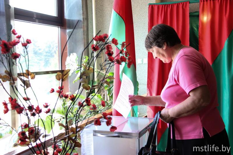 В Мстиславле началось досрочное голосование