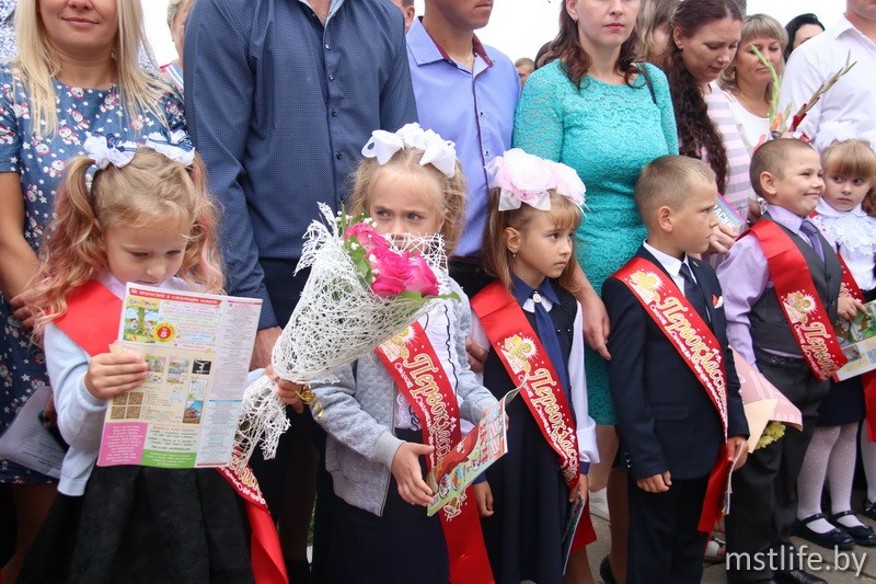 День знаний в мстиславских школах. Фоторепортаж