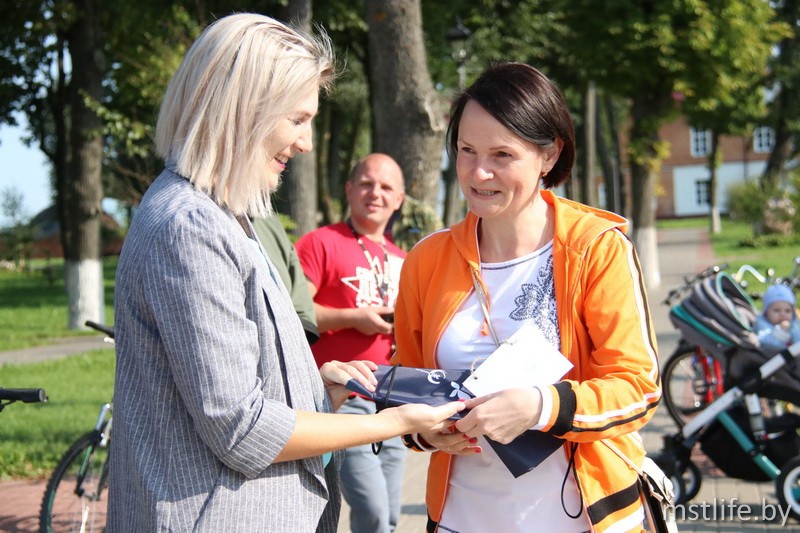 От 3 до 63 лет. В Мстиславле состоялся велопробег в рамках акции "Дни энергии"