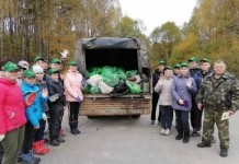В лесах стало чище. Мстиславчане приняли участие в акции «Чистый лес»