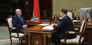 Александр Лукашенко и Роман Головченко