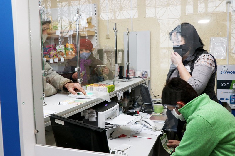 В отделении почтовой связи в Ходосах изменился формат обслуживания клиентов