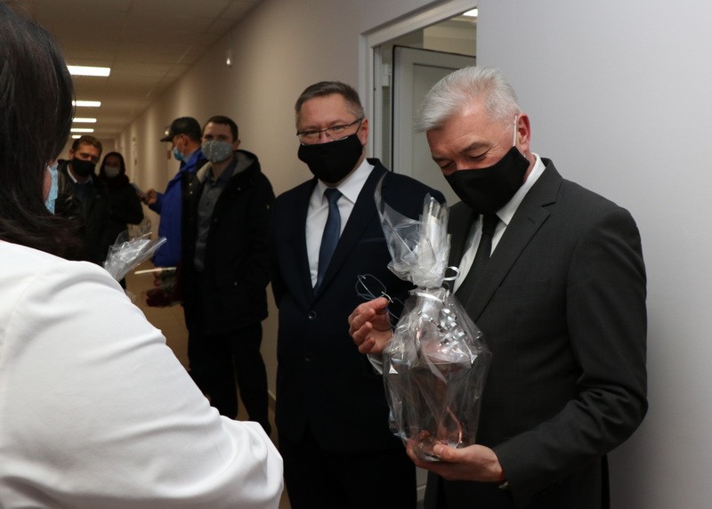 В Мстиславле открылась обновлённая поликлиника