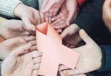 Волонтёры района приняли участие в акции и провели флешмоб «Красная лента»