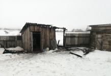 Спасатели выясняют причину пожара в агрогородке Подлужье