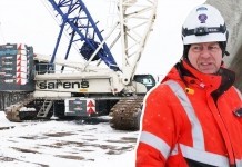 В Копачах польские рабочие установили кран грузоподъёмностью 750 тонн. Узнали зачем