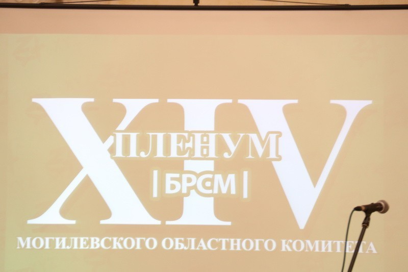 Пленум БРСМ собрал молодёжь области в Мстиславле