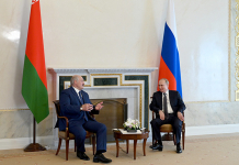 Лукашенко — Путину: главное — безопасность наших государств, этому надо все внимание уделять