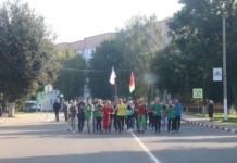 Посмотрите, как мстиславчане бежали за единую Беларусь