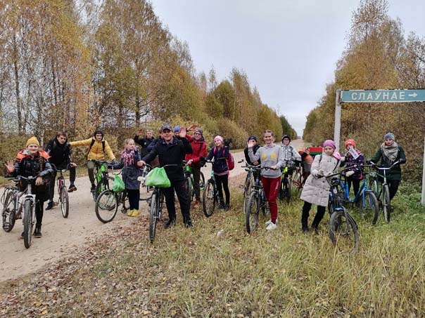 Курмановские школьники посвятили велопробег Году народного единства