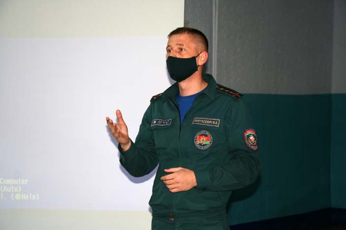 Пожар и вооружённое нападение: в Мазоловской школе отработали действия при ЧС
