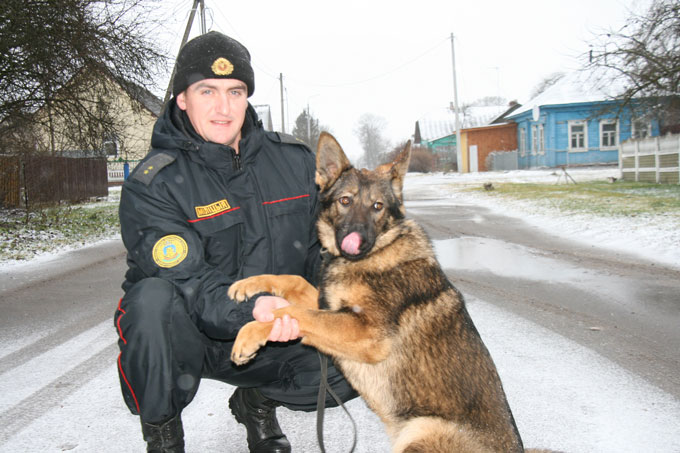 Посмотрите, какого щенка передали в Мстиславское отделение Департамента охраны