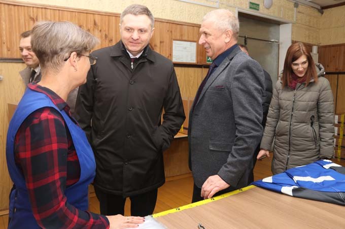 Министр экономики Александр Червяков посетил Мстиславль