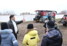 Учащиеся Ходосовской школы посетили мехдвор местного сельхозпредприятия. Узнали зачем