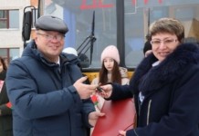 В канун Нового года Мстиславской школе подарили автобус