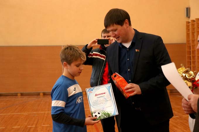 Узнали, кто стал победителем турнира по мини-футболу в Мстиславле