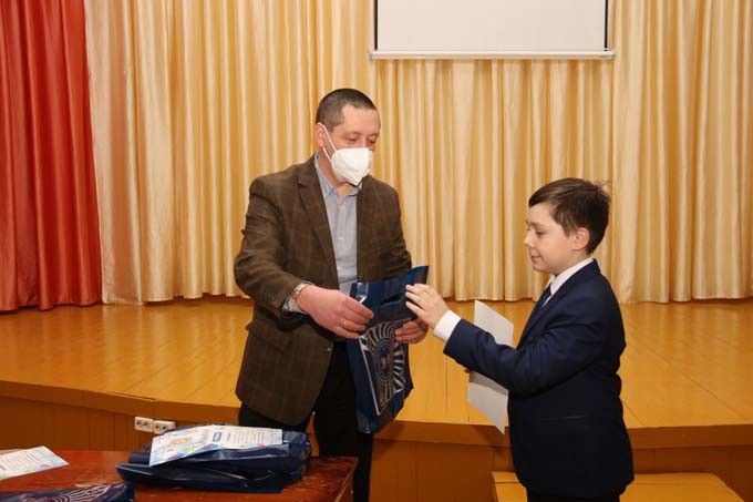В Мстиславле наградили победителей детского конкурса по профилактике электротравматизма