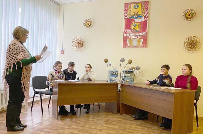 Какие интересные факты узнали школьники из Андранов об образовании Могилёвской области