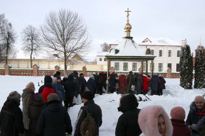 Православные Мстиславщины отметили Крещение Господне. Фото