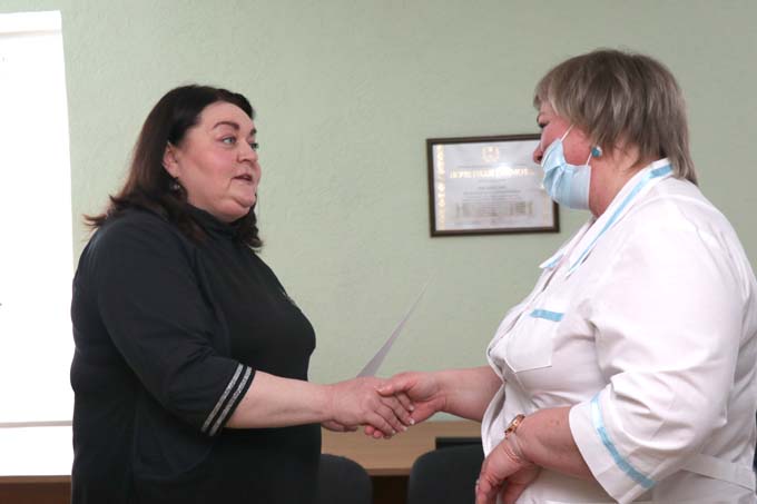 Мстиславские медработники подвели итоги работы за 2021 год