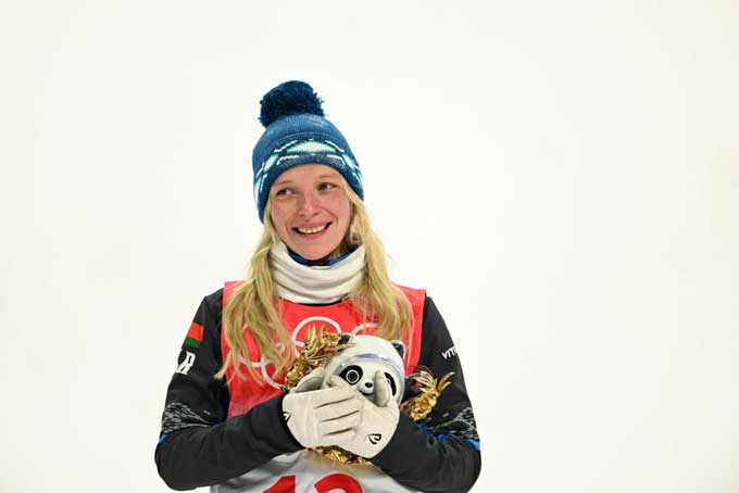 Белоруска Анна Гуськова завоевала серебряную медаль на зимних Олимпийских играх в Пекине