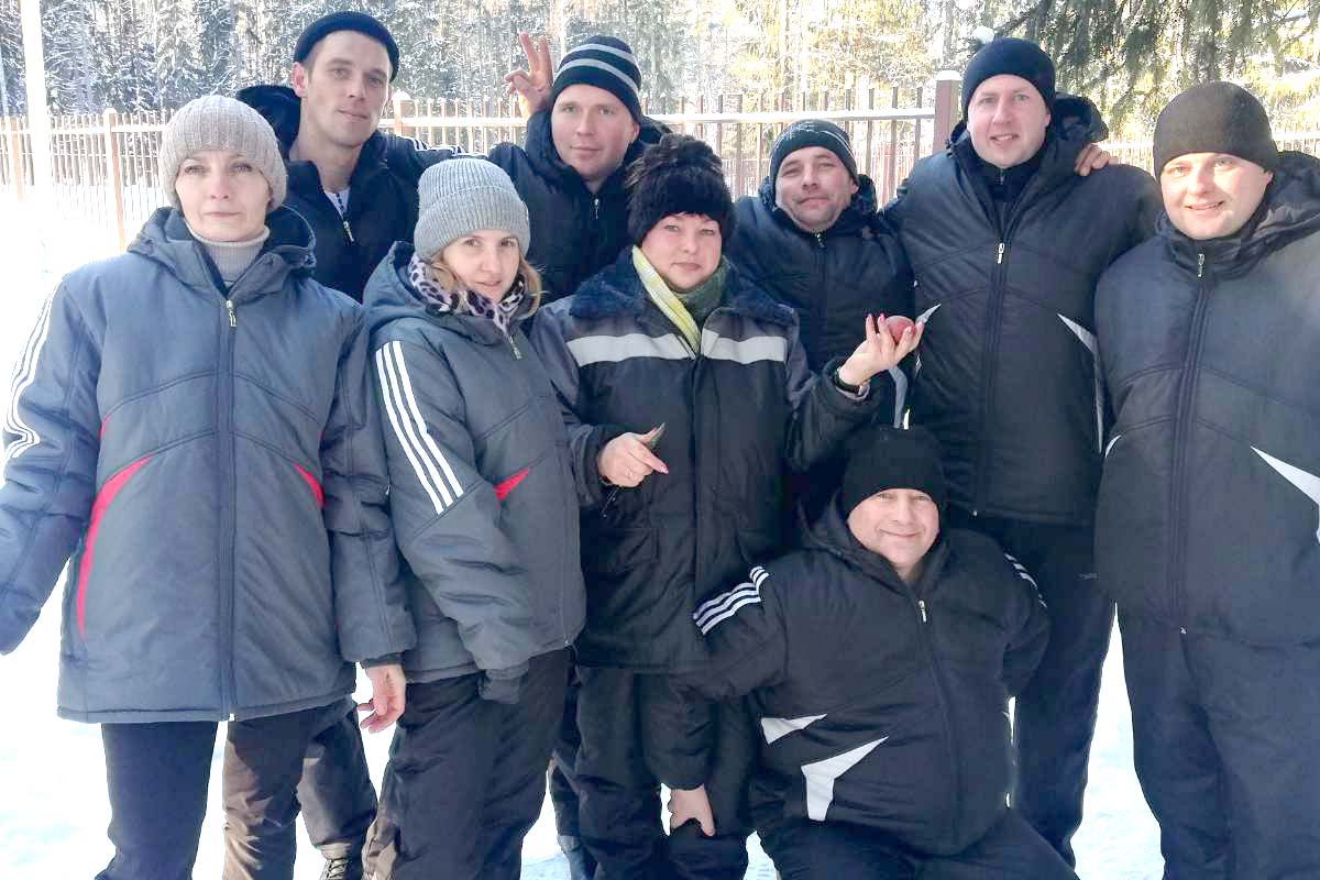 Коллектив филиала ДЭУ №79 принял участие в зимней спартакиаде дорожников