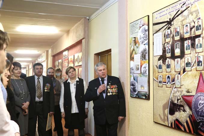 В Мстиславской гимназии открыли Доску памяти воинам-интернационалистам